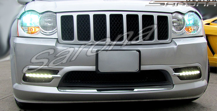 Custom Jeep Grand Cherokee  SUV/SAV/Crossover Front Bumper (2008 - 2010) - $650.00 (Part #JP-004-FB)